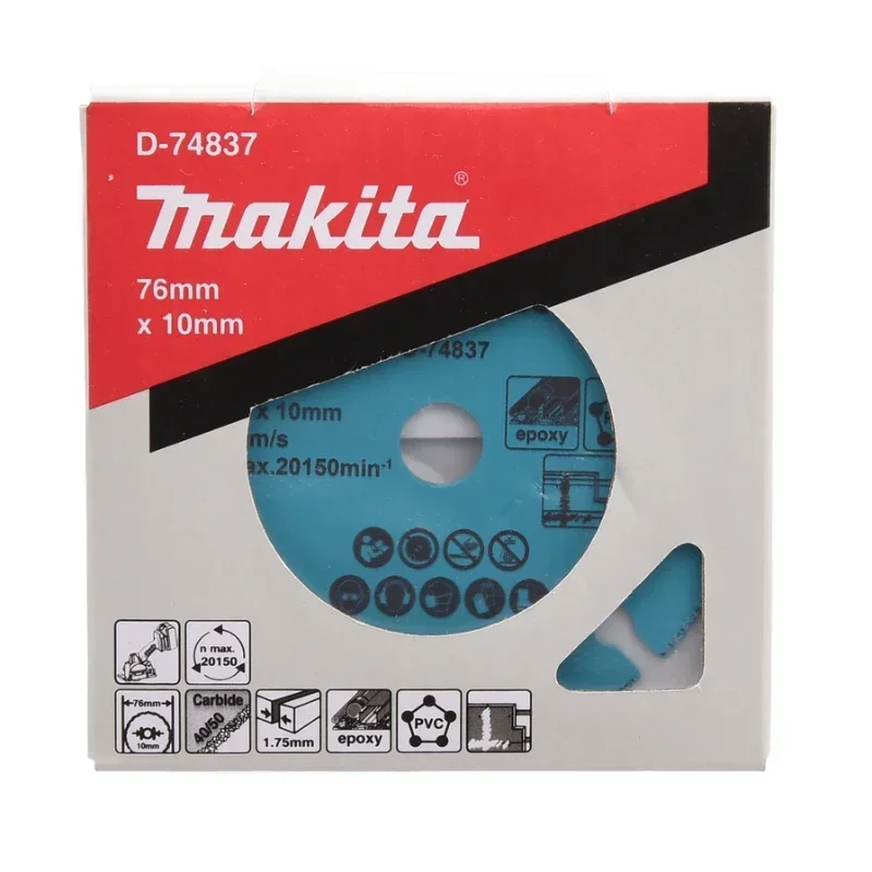 Makita D-74837 Tungsten Carbide Grit Multi Carbide Wheel D-77263 Diamond Wheel Rim D-74815-5 Cut-Off Wheel For DMC300 DCS438