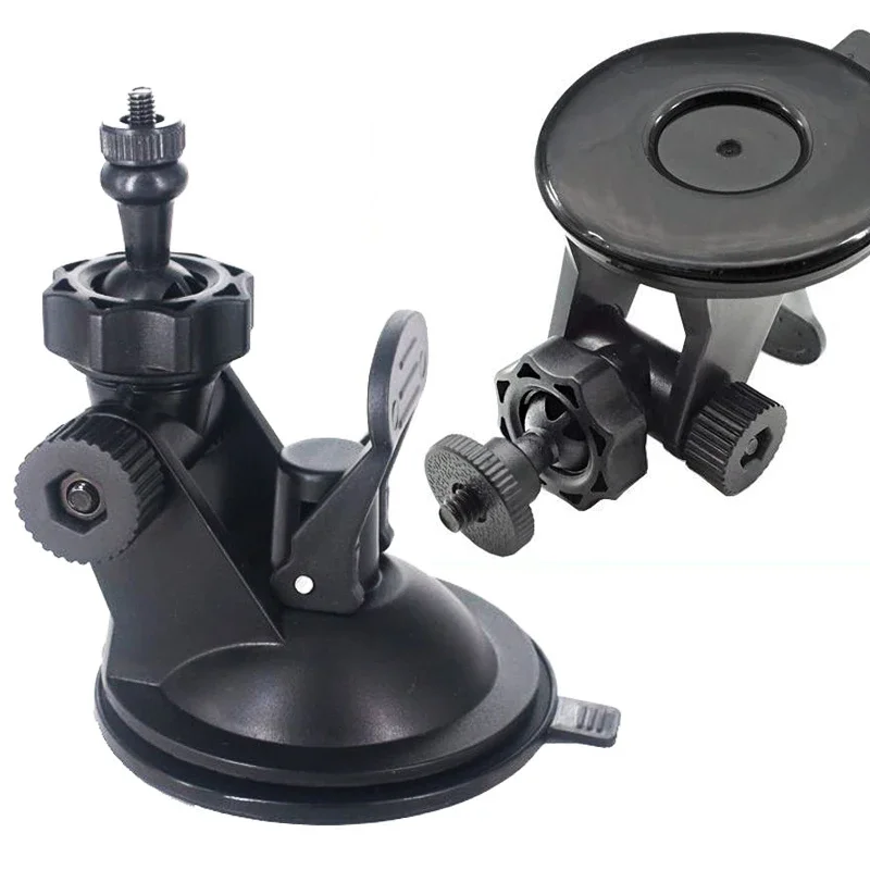 4/6mm Car DVR Holder Suction Cup Mount Camera DV Phone GPS Navigation Bracket Base 360° Rotatable Auto Parts Accessories