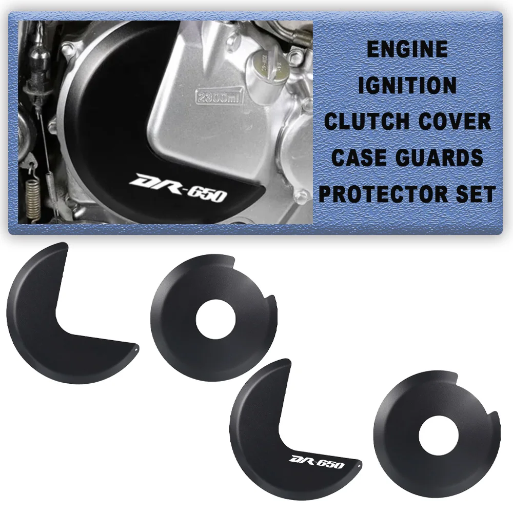 

FOR SUZUKI DR650 DR650S DR650SE DR 650 S SE 1996-2023 2022 2021 2020 2019 Motorcycle Engine Cover Guard Engine Case Saver Kit