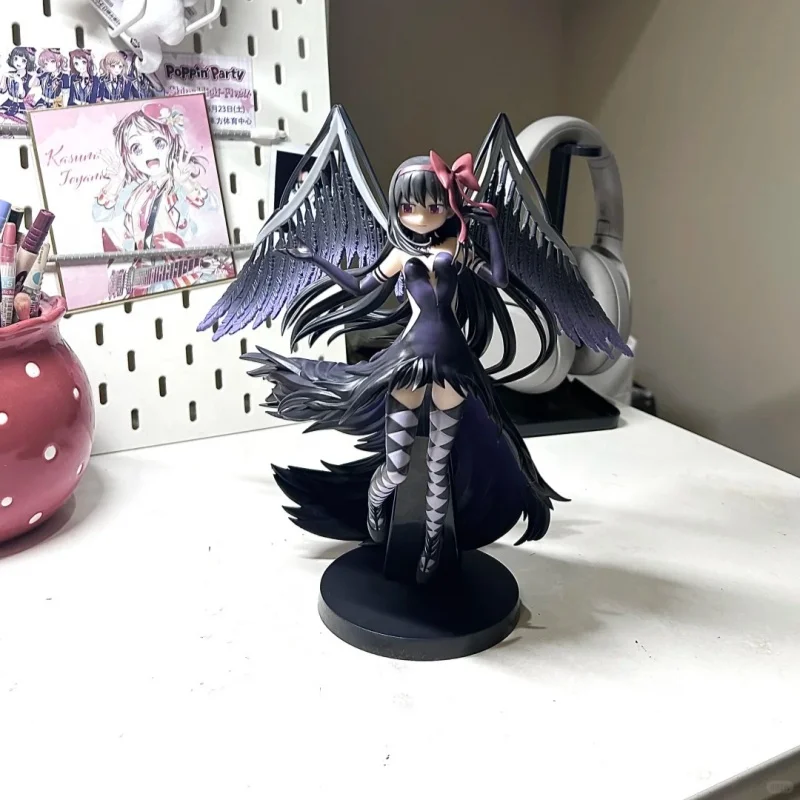 In Stock Puella Magi Madoka Magica Kaname Madoka Akemi Homura 20cm Action Figure Anime Peripheral Collectable Decorative Toy