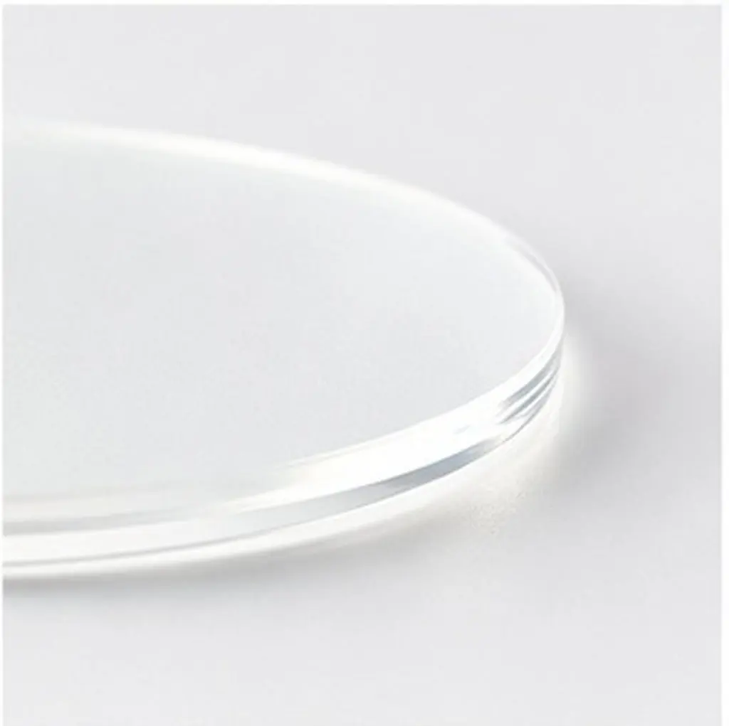 30Pcs Transparent Acrylic Discs Clear Round Acrylic Plates for Drawing Painting DIY Crafts Home Decor Art Design Projects