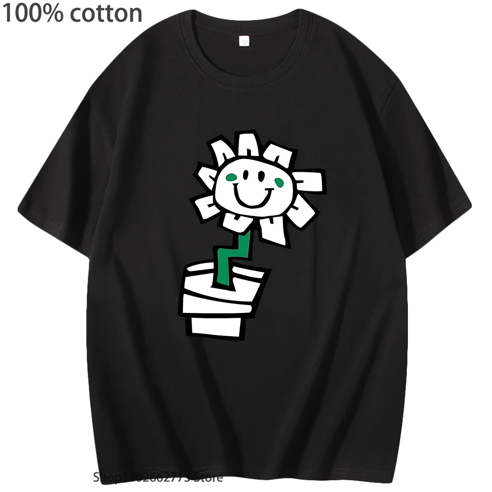 G-green Day Rock Band Tshirt Kerplunk Flower T-Shirts for Women/Men T Shirt Rock Band Tees 100%Cotton Summer Clothing Unisex Y2k