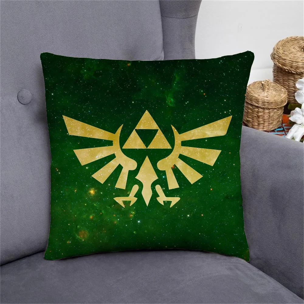 Decorative Sofa Cushion Cover for Pillow Z-Zeldas Pillowcases Bed Cushions for Living Room Pillowcase 50x50 Couch Pillows 45*45