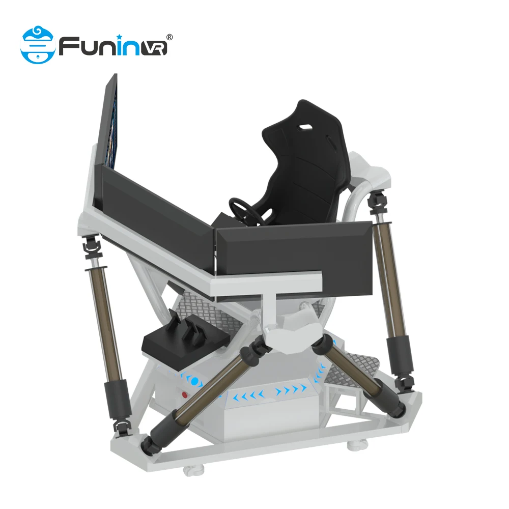 9D VR Indoor Amusement Park F1 Racing Car Simulator 3 Screen Racing Car Driving  Arcade Games Racing Simulator Cockpit 3 Screen