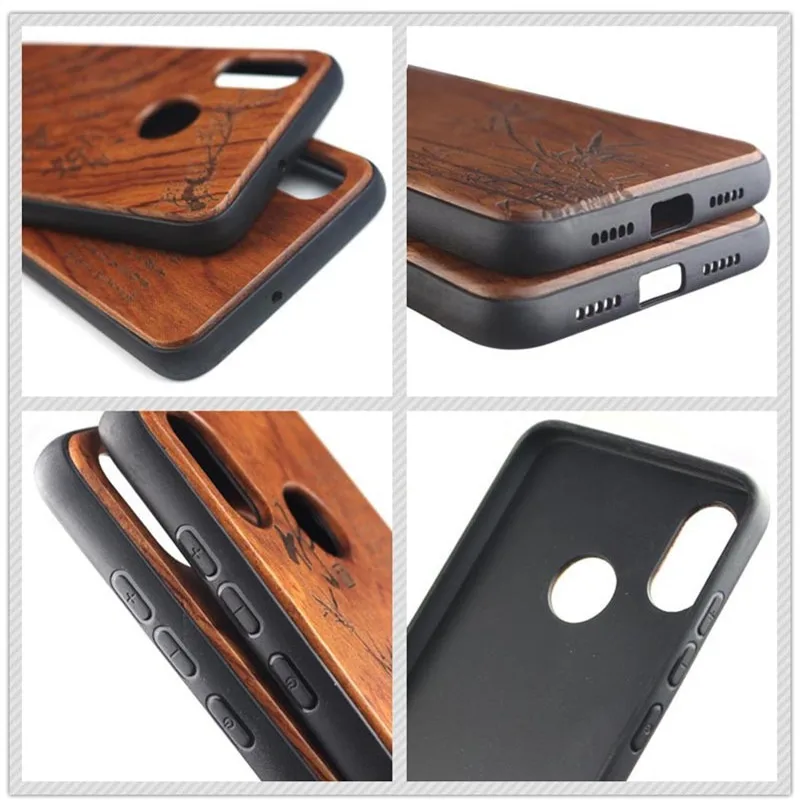 Phone Case For Xiaomi Mi 12 12X 11 10 Pro Mi 11 Ultra Mix 4 3 Original Wood Case For Black Shark 4 4s Pro Phone Accessories