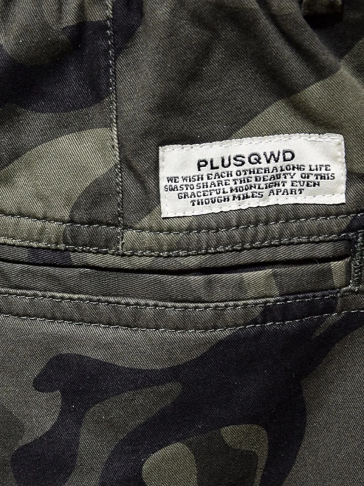 IT Ins التمويه العمل السراويل الرجال الأمريكية الرجعية القطن الخالص Waed فضفاض مكبل بناطيل كاجوال متعدد كيت الترفيه بنطلون #4