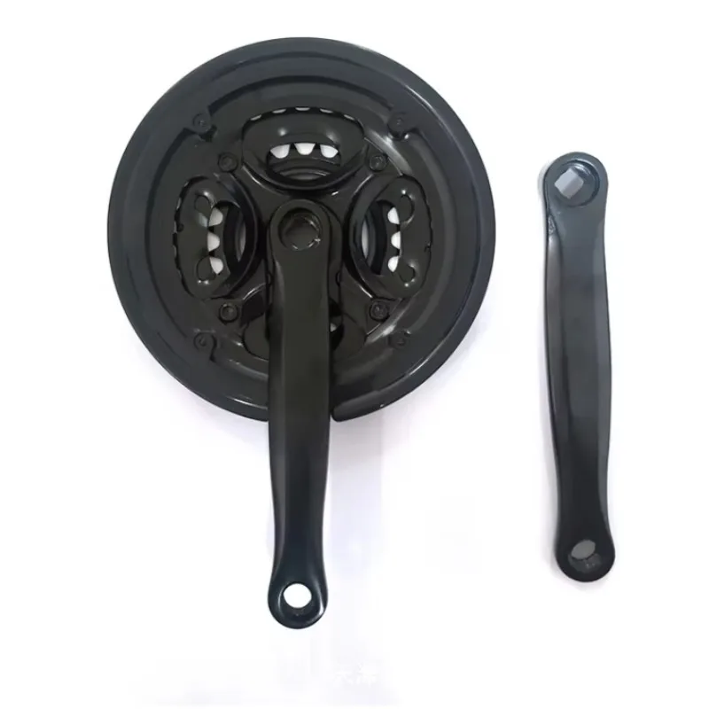 

X Mountain Bike Tooth Plate Big Gear Plate Iron Crank Bicycle Accessories Wheel Disc 3 Pieces 21 42 Teeth Three Level Tooth Disc