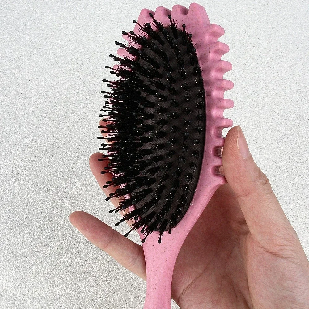 

Pig Mane Safety Airbag Massage Comb Hairstyle Knotting Curling Comb Salon Shampoo Makeup Accessories