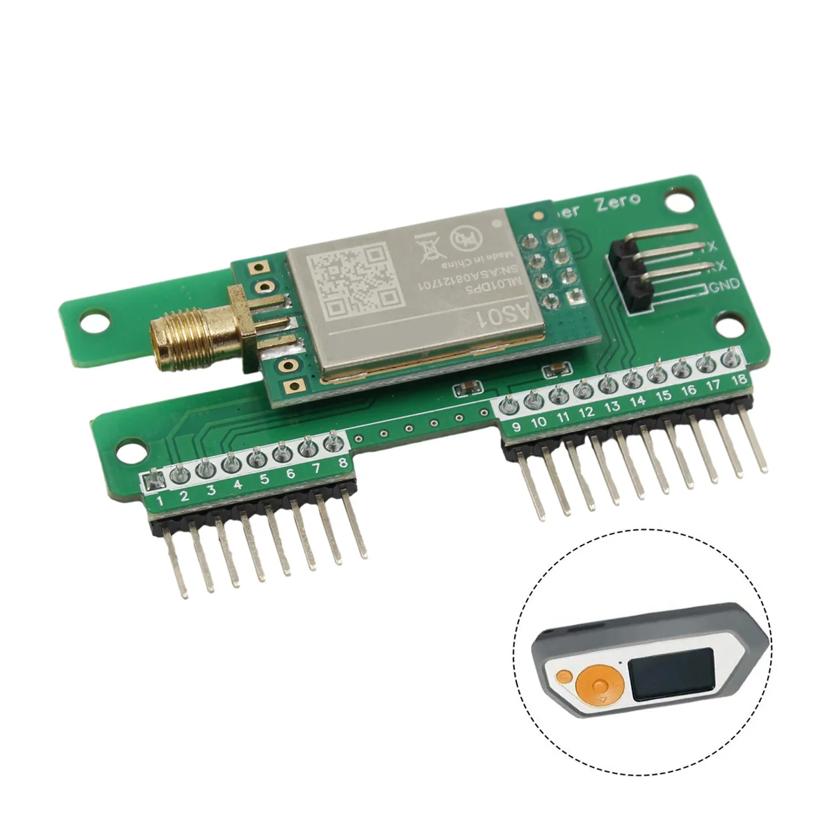 Untuk Flipper Zero NRF24 modul upgrade versi GPIO untuk snniffer dan Mouse Jacker