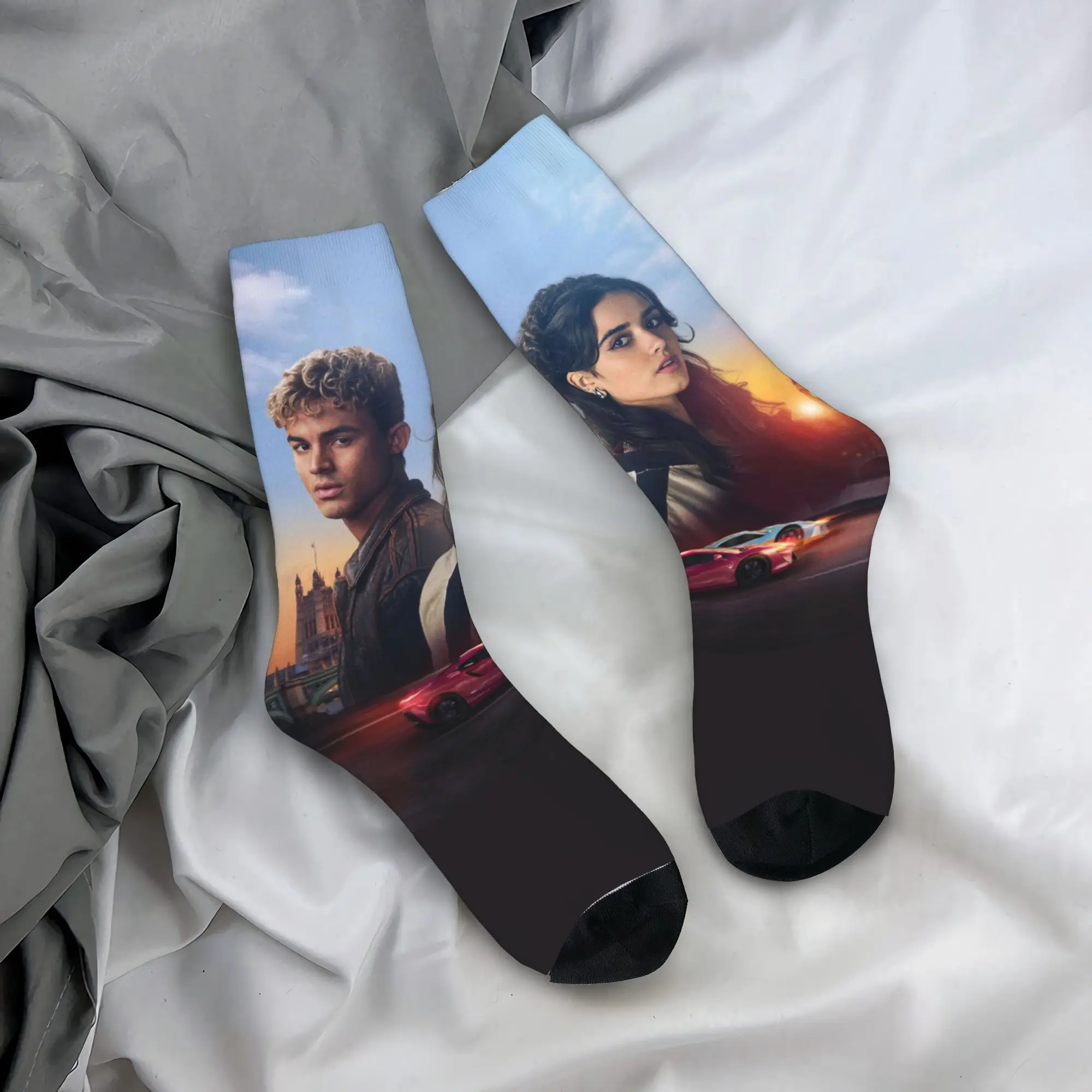 

Женские и мужские носки, горячие пленочные чулки Culpa Mia, противоскользящие средние мягкие носки, осенние носки для скалолазания с забавным дизайном