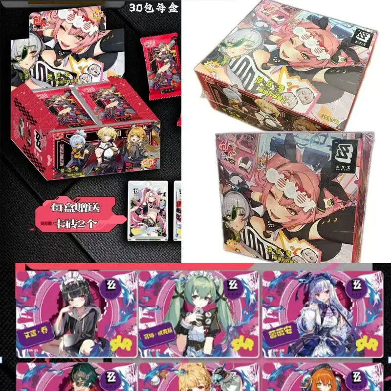 

Zenless Zone Zero Silver Flash Card Deluxe Edition Card Ellen Joe Alexandrina Sebastiane Anime Collectible Cards Toys Gifts