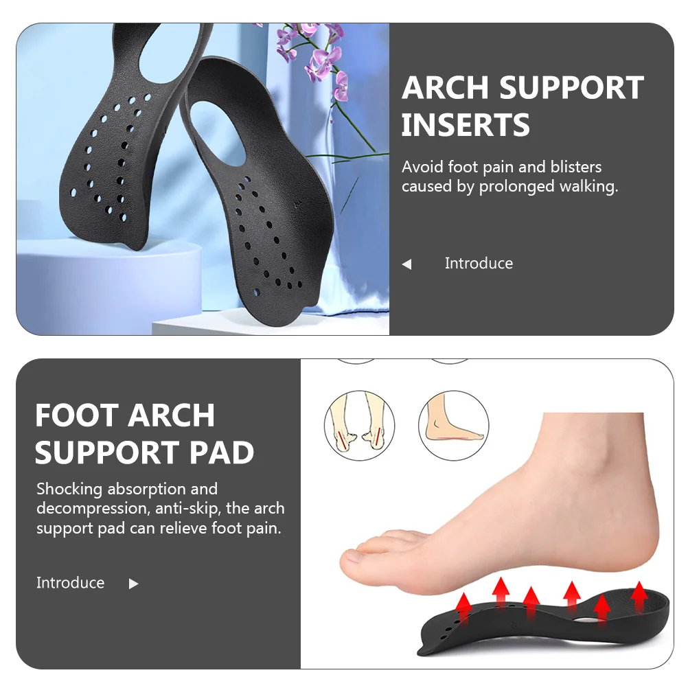 Flat Arch Orthopedic Insoles Kids Support Insert Shoe Inserts for Shoes Cushions Men Heel High Foot Women Child Heels