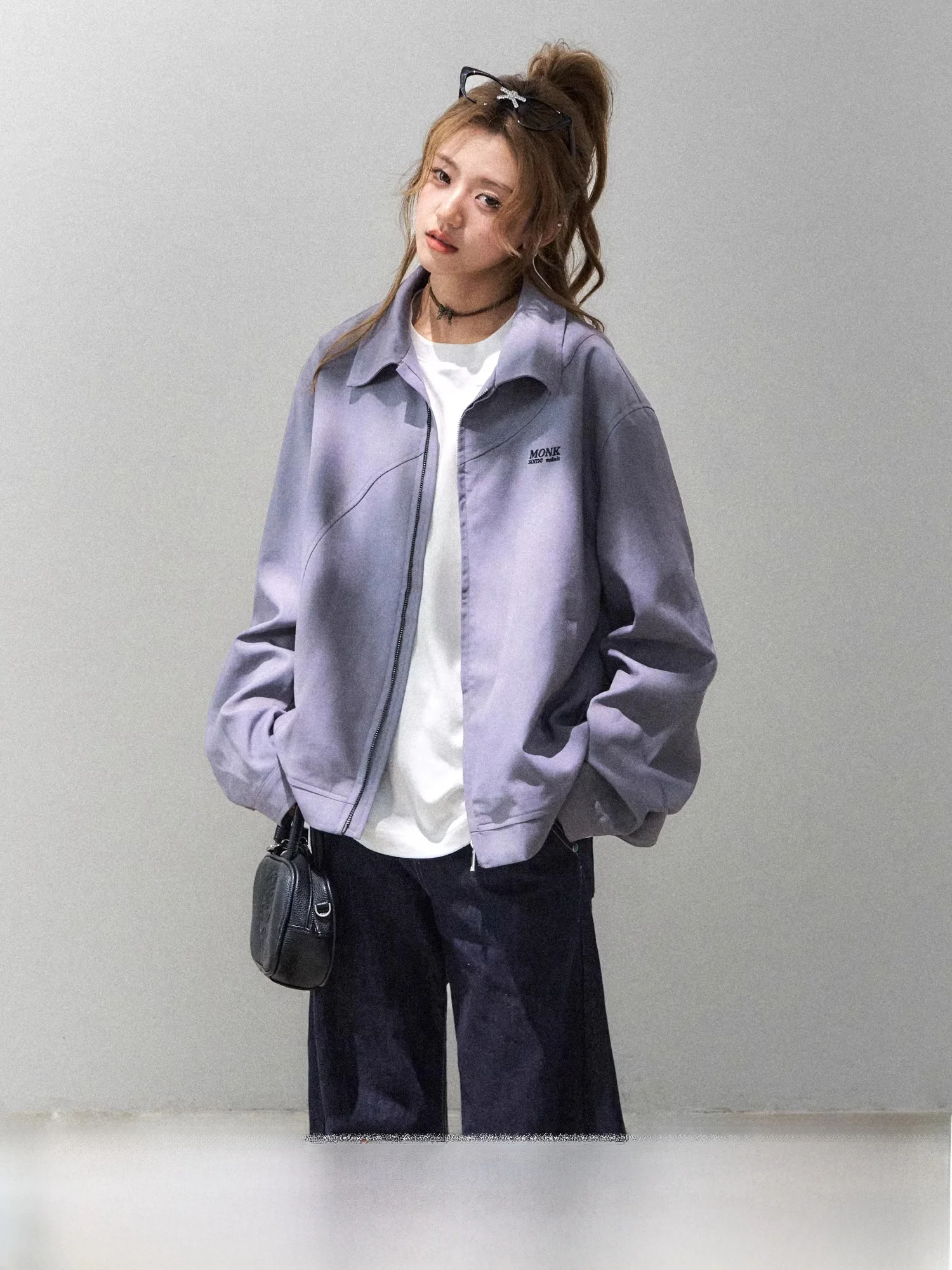 

Повседневная куртка-жакет унисекс в стиле ретро с воротником, универсальная, для работы и отдыха, для пар