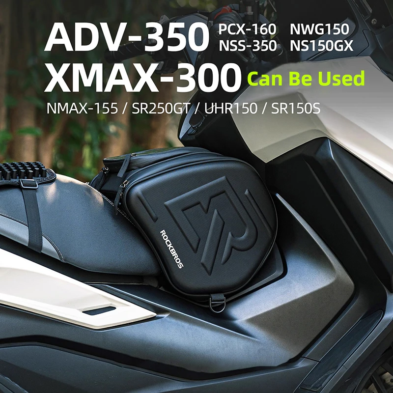 

ROCKBROS Motorcycle Bag Fuel Tank Bag Front Bag Crossbody Bag EVA Hard Shell 14L Large Capacity Multifunction Portable Storage M