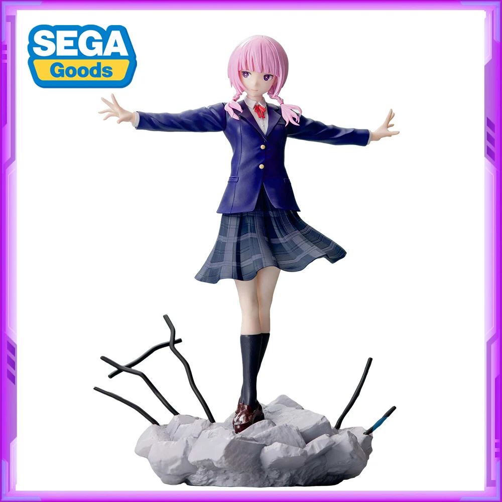 

Original SEGA Luminasta KAMITSUBAKI CITY REGENERATE Morisaki Kafu PVC Anime Figures Action Figure Model Toys