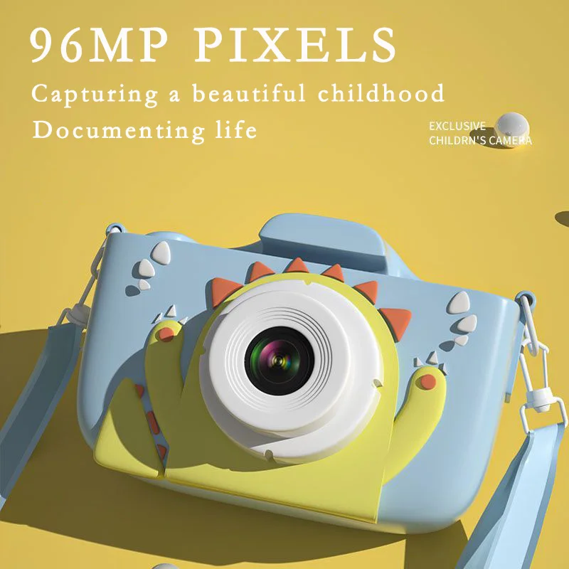 Kindercamera HD-speelgoed kan foto's maken digitale babycamera student jongen meisje verjaardagscadeau