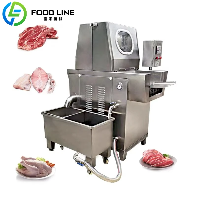 Custom Chicken Saline Brine Injection Machine Meat Injection Syringe Electric For Meat Processing Commercial Use And Machine