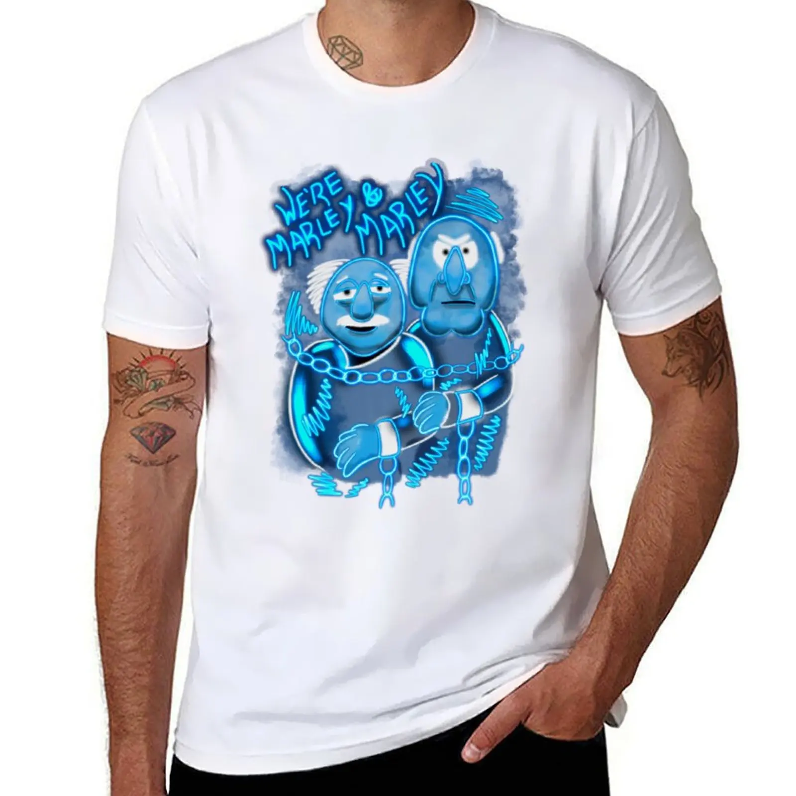 

Marley & Marley Muppet Christmas Carol - Muppet Christmas Carol T-Shirt man t shirts cotton T-Shirt