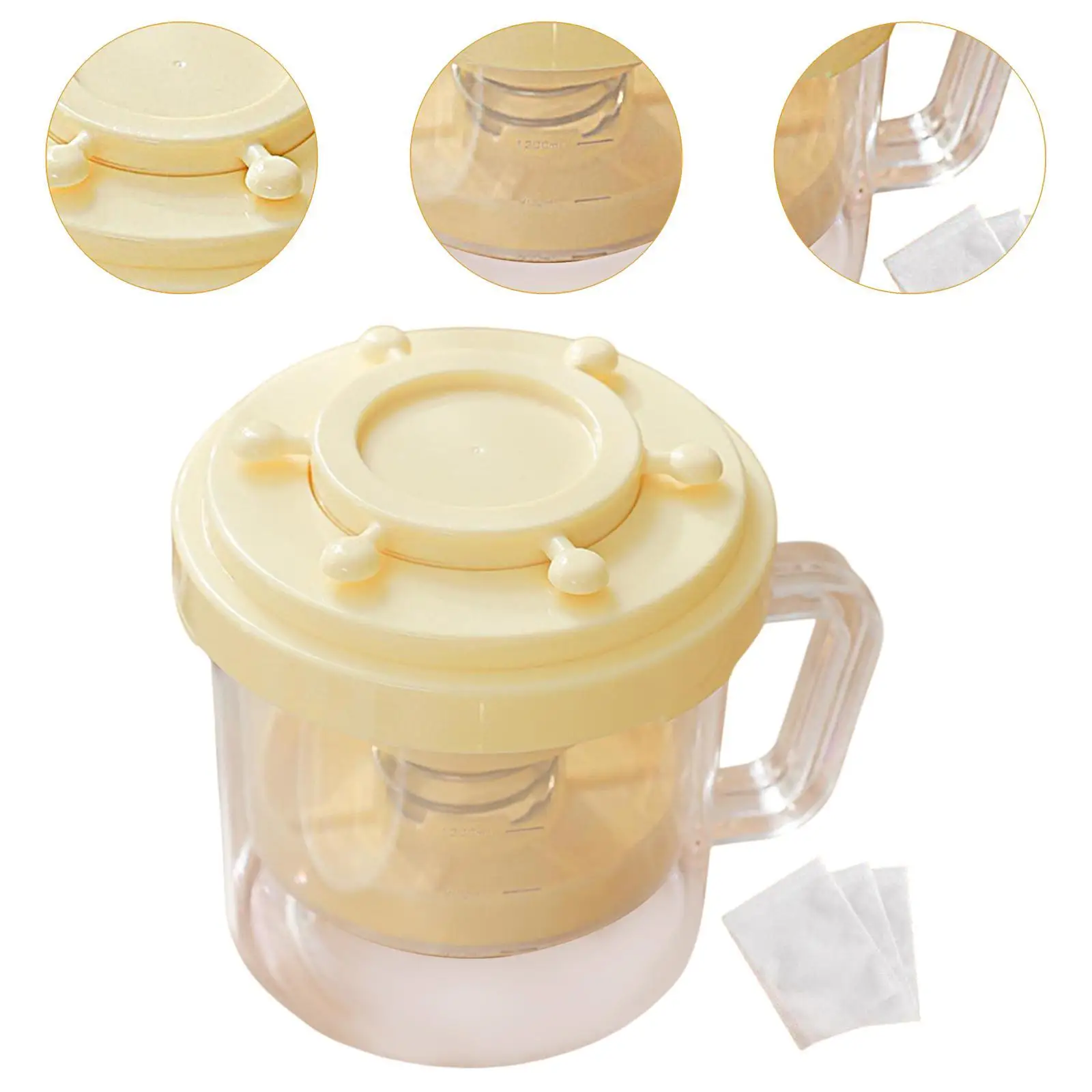 요구르트 여과기 주방 액세서리 두꺼운 크리미 요구르트 가정용 캐비닛 홈메이드