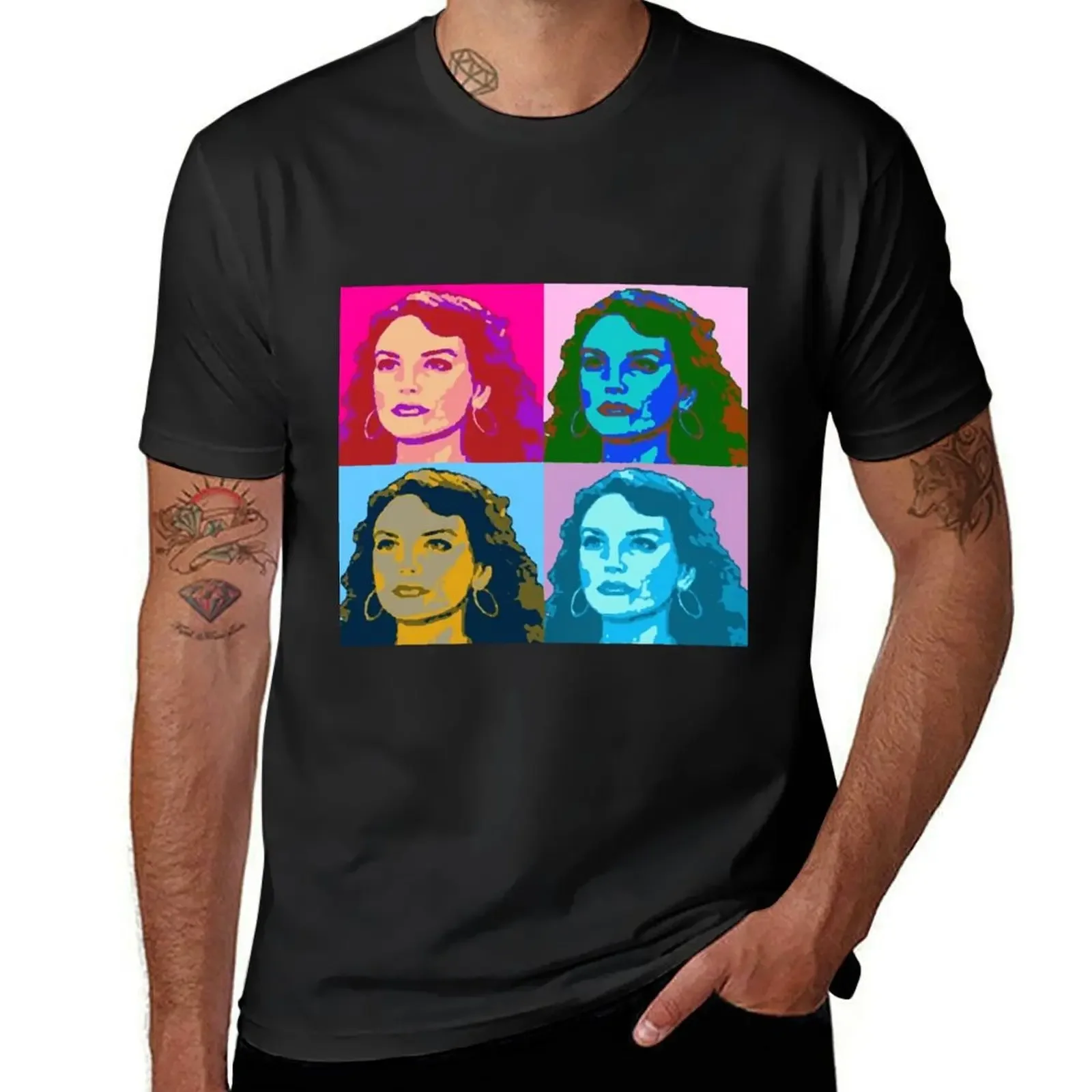 Warholized Elaine Marley (Monkey Island X Andy Warhol) - Clothing, gadgets & face masks T-Shirt