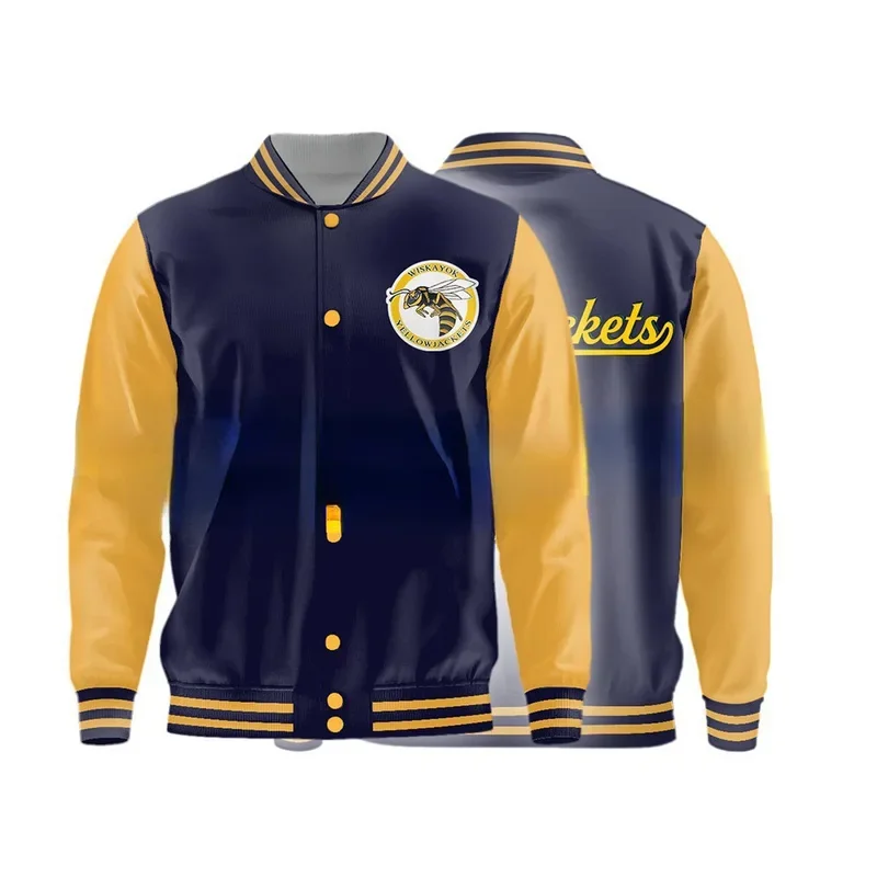 Yellowjackets Season 2 Jacket Cosplay Coat 3D Baseball Soccer Uniform Men Women Tracksuit Streetwear Yellow Jackets