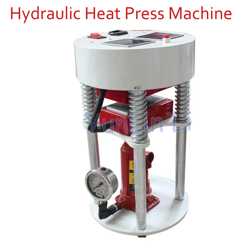 MP180 Manual High Pressure Hot Press Hydraulic Hot Press Hot Stamping Machine English Manual 600W