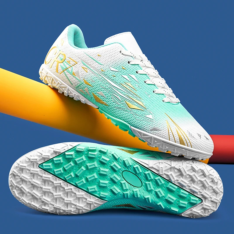 New Ultralight Non-Slip Soccer Shoes - Professional Football Boots for Adult/Kids Boys Grass Training Cleats