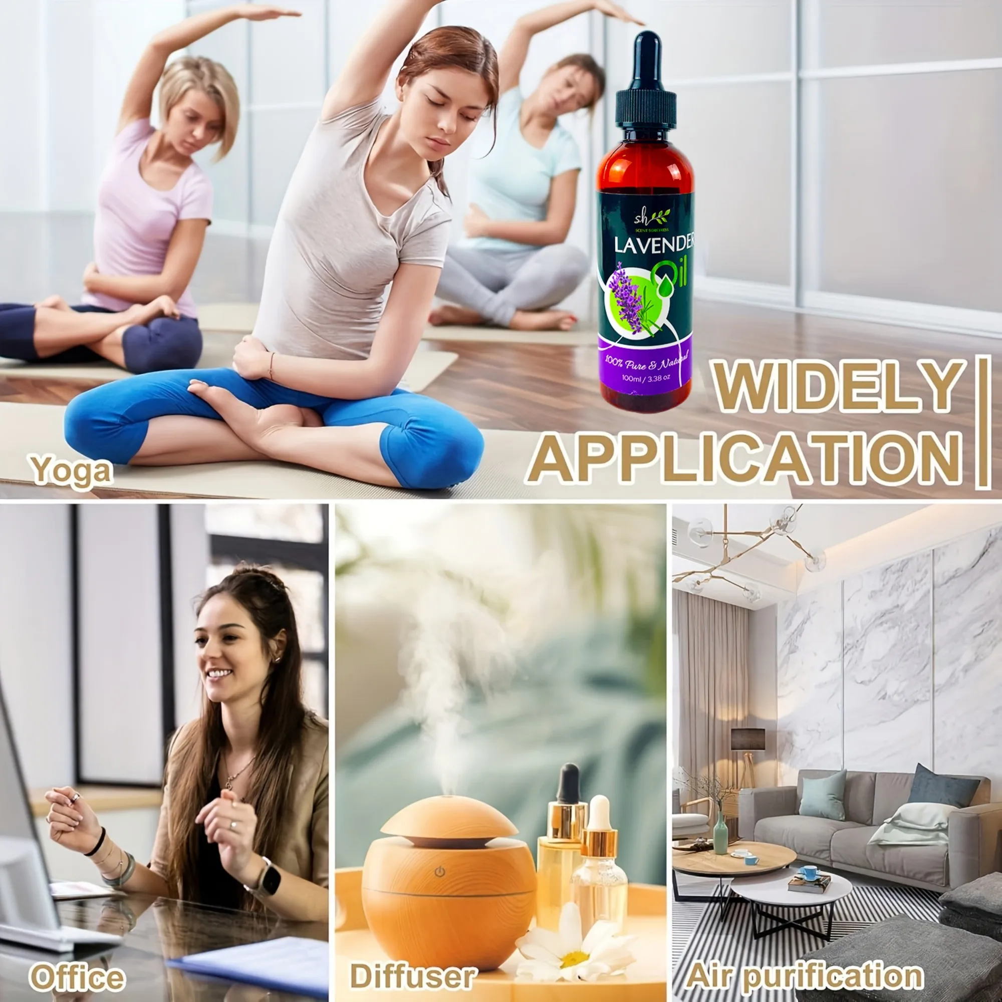 Minyak Lavender Baru 100ml, Pe - Relax - Spa & Wellness ulasan dan harga