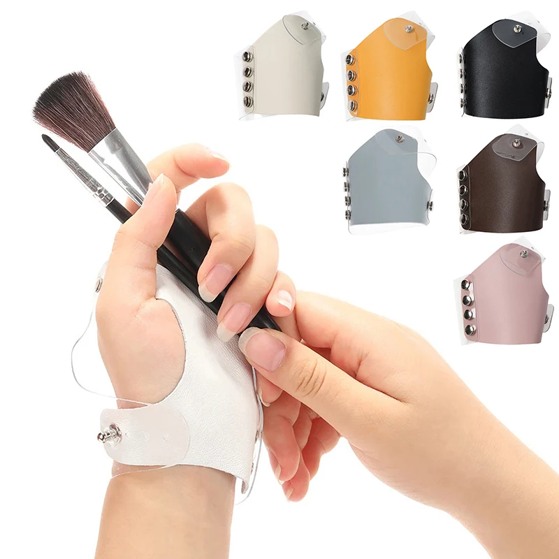 PU Leather Makeup Gloves Professional Makeup Artist Gloves Comfortable And Fashion Makeup Tools Manicure Toning Concealer Mix