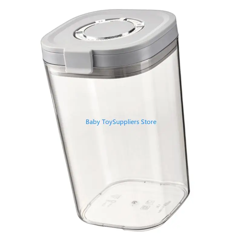 علبة تخزين المسحوق الصحية R1WF، أقراص تحديد الوقت، قفل مزدوج للحفاظ على نضارة الطفل، منظم أغذية الأطفال، مدمج ومحمول #3