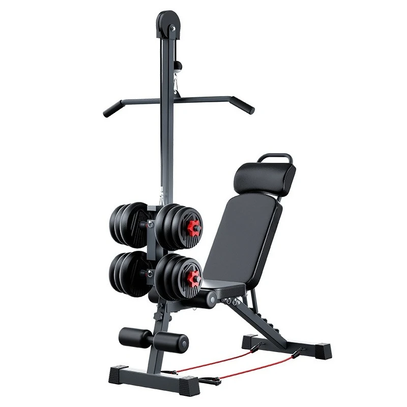 

Dumbbell stool, sit-up aid, fitness equipment, household men's multi-functional exercise