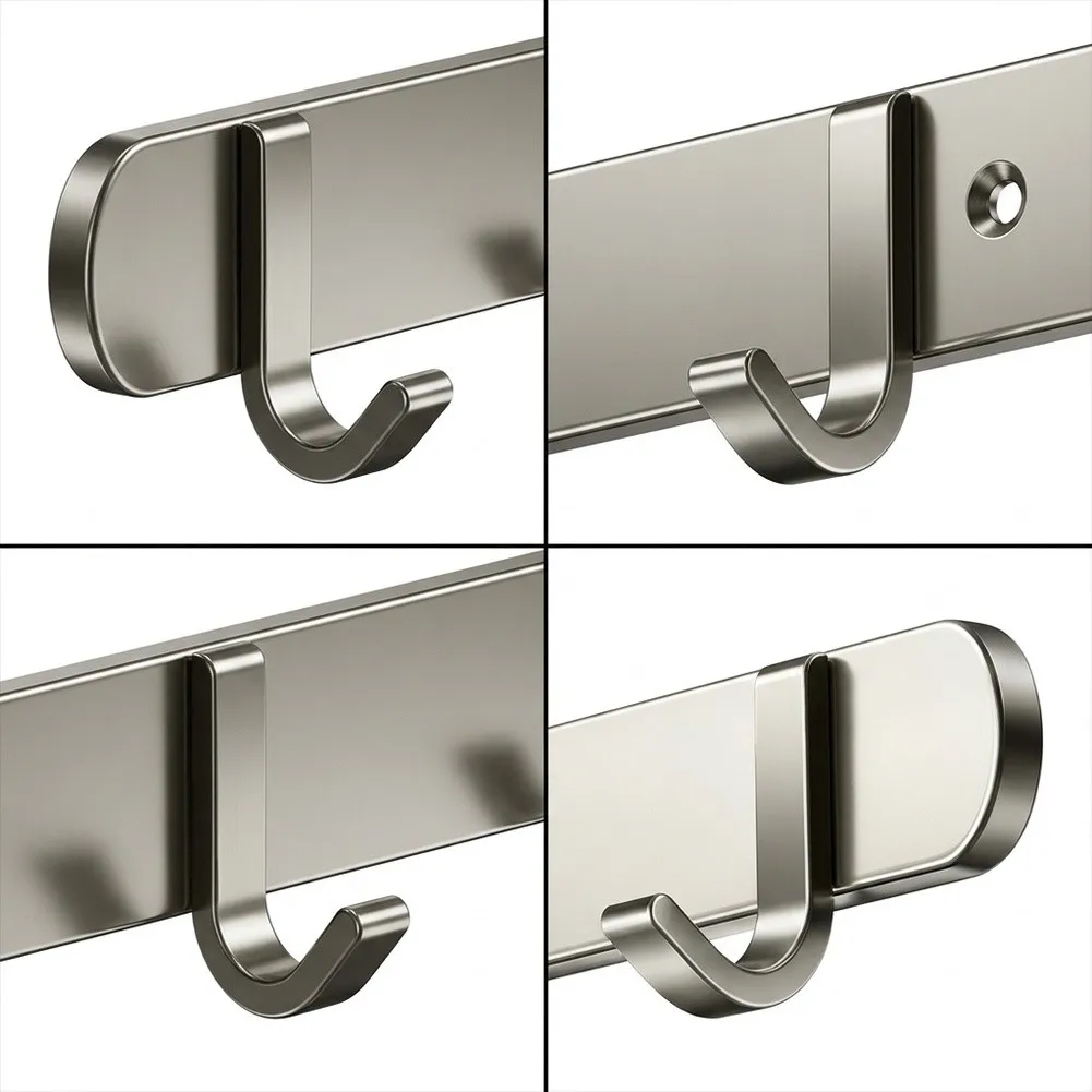 Compact Wall Mounted Hanger Designed for Efficient Space Optimization in Small Apartments Dorms and Shared Living Areas
