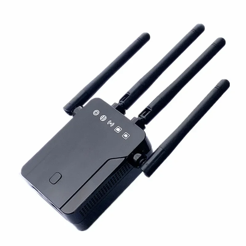 M-95B Wireless Repeater Wifi Router 300M Signal Amplifier Extender 4 Antenna Router Signal Amplifier For Home Office