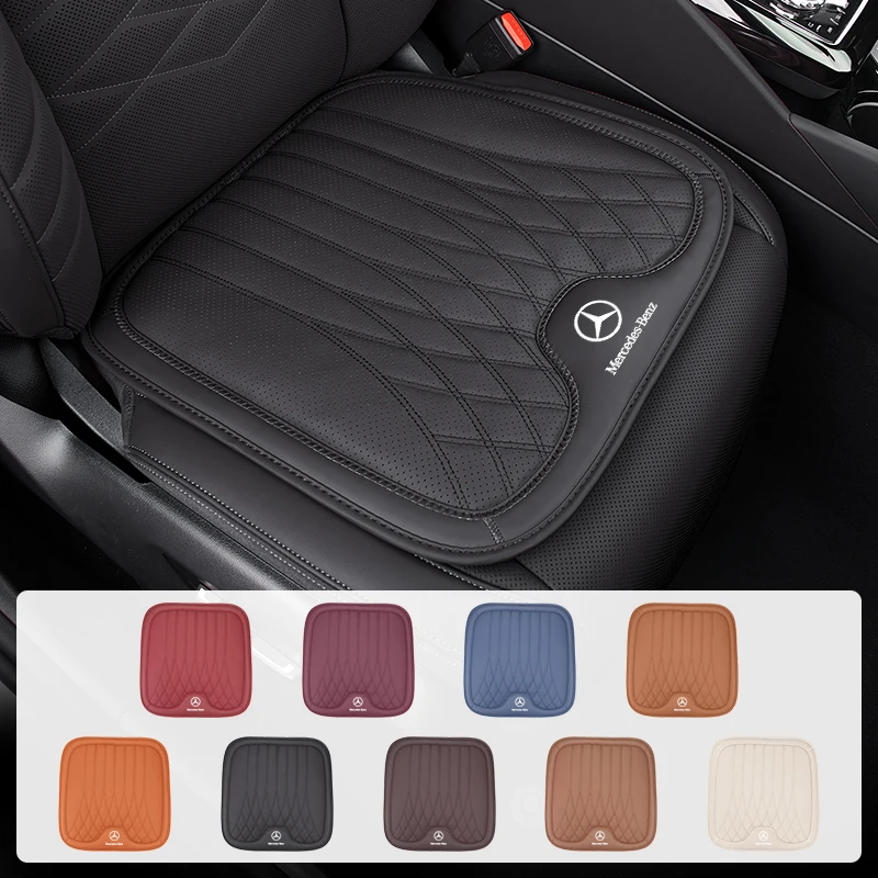 Car Seat Cushion For Mercedes Benz AMG W204 W205 W203 W211 W201 W210 W108 W124 W190 W202 W212 W126 W140 W168 W177 CLS GLE GLC