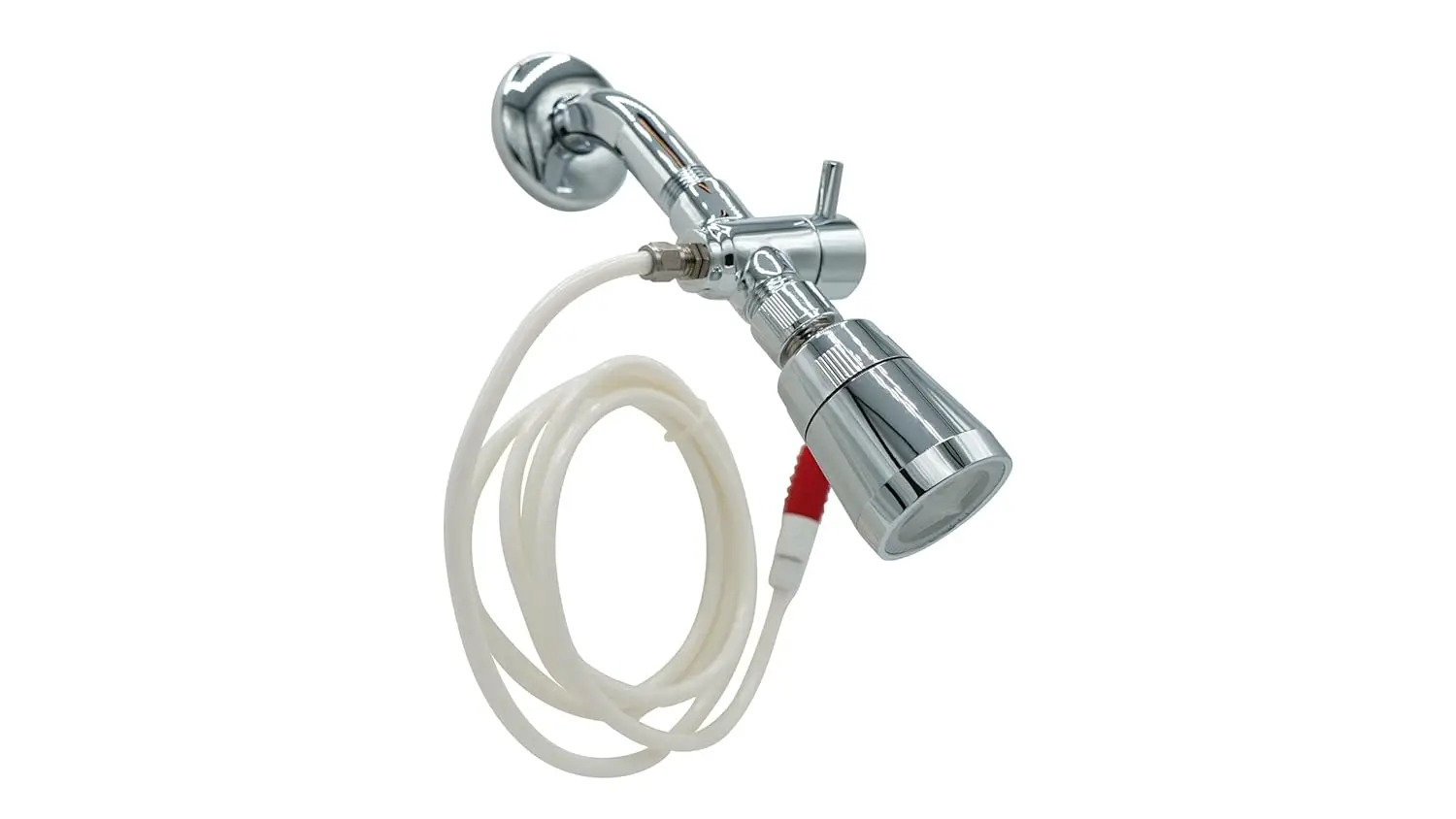 

Ирригатор для полости рта с питанием от душевой лейки для брекетов, десен и имплантатов — регулируемое давление, без батареек, неограниченное количество теплой воды