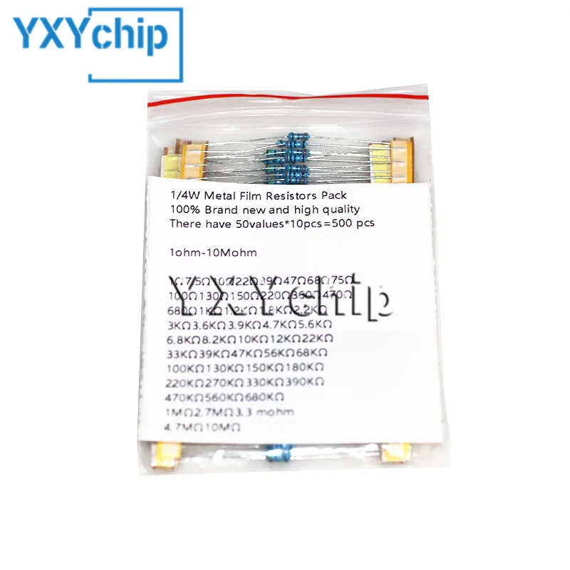 1/4W 30 Values Meta…