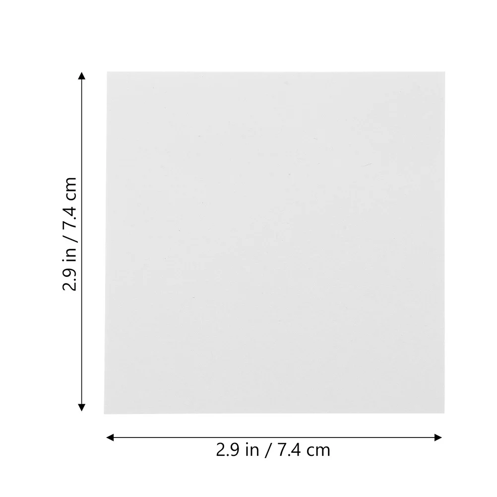 แผ่นโน้ตแบบมีกาวในตัว 10 แผ่น กระดาษโน้ตเปล่า ใช้ซ้ำได้ สำหรับจดบันทึก รายการ เตือนความจำ 80 แผ่นต่อแผ่น สำหรับโรงเรียนและสำนักงาน