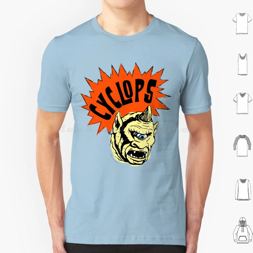 Cyclops T Shirt Cotton Men Women DIY Print Fuggin Teez Cyclops 7th Of Ray Harryhausen Mythology Mythological Creatures Monster