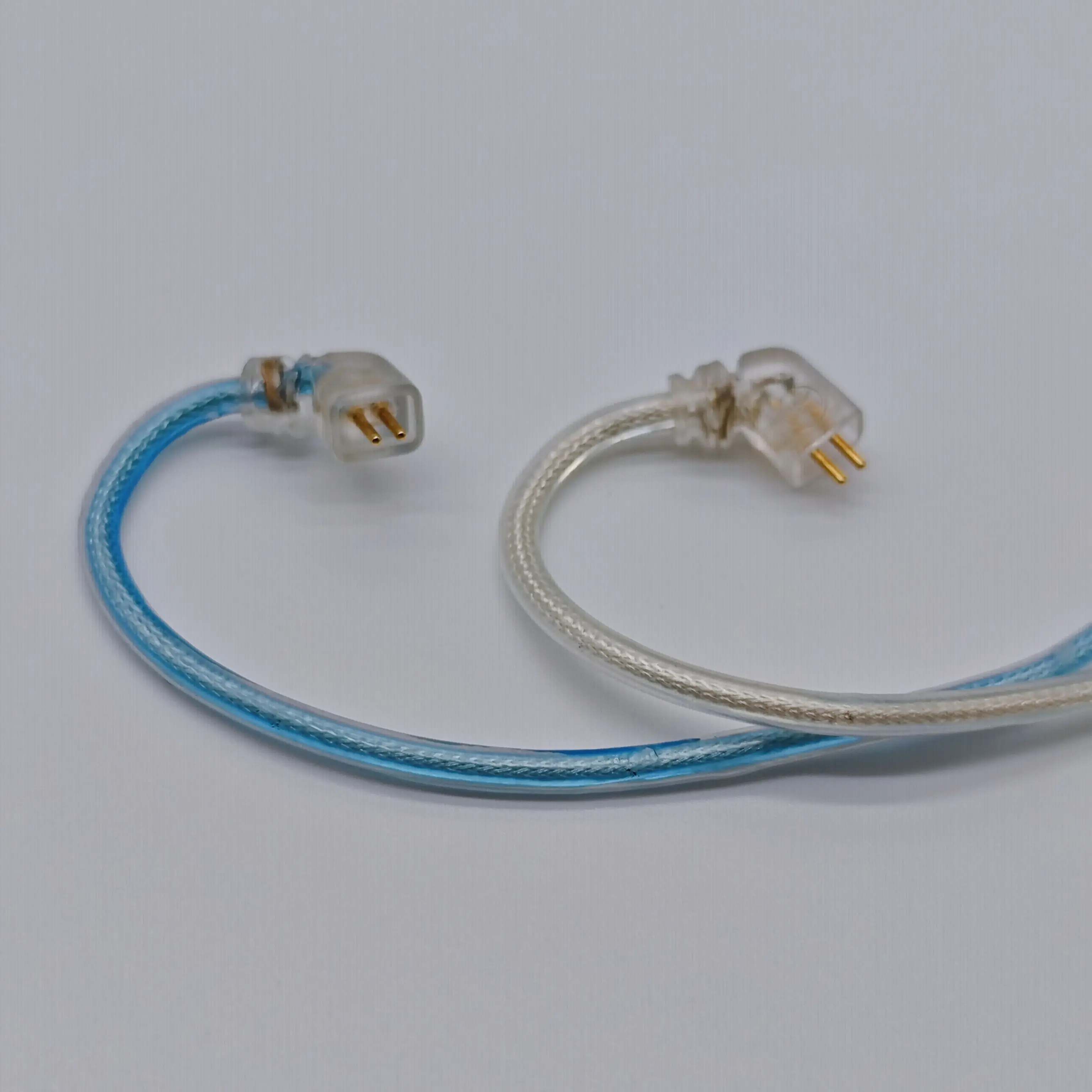 Kz 2 Core Oortelefoon Kabel Hoge Zuiverheid Verzilverde Upgrade Hoofdtelefoon Kabel 3.5 Mm Stekker Voor Ast Zs10pro Zas As16 Zax Asx Zsx 2.5