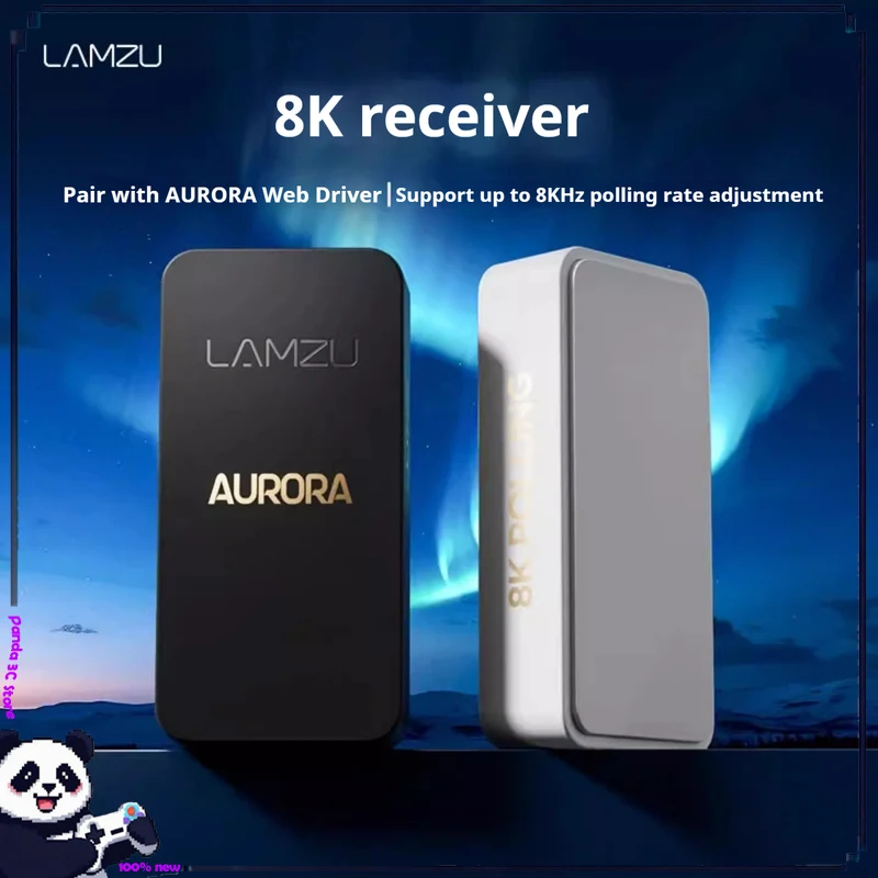 Lamzu Maya X  Aurora 8k Polling Rate Mouse Receiver Web Driver Inca Paro Tachi Mayax Valorant Csgo Esports Accessories Pc Laptop