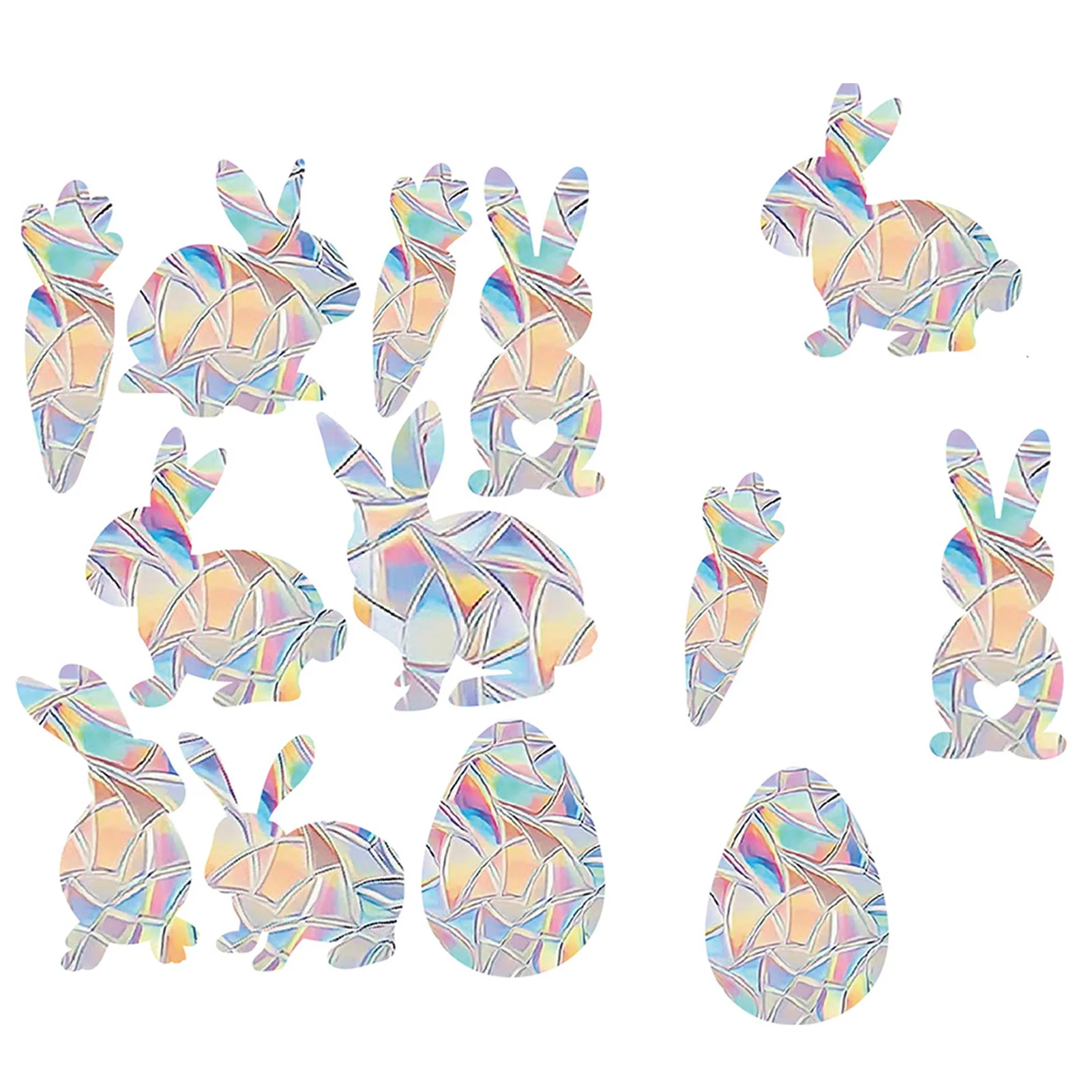 Raam Klampt Anti Botsing Stickers Regenboog Raam Alert Stickers Cadeau Voor Vriend Housewarming