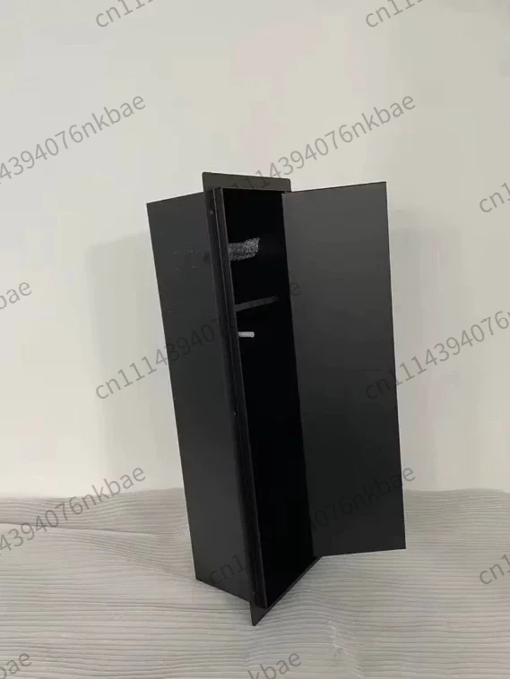 304 Stainless Steel Embedded Bathroom Niche Hidden Toilet Paper Holder Toilet Brush Rack