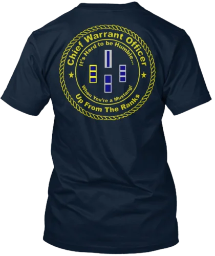 

Chief Warrant Officer T-Shirt Made in the USA Size S to 5XL