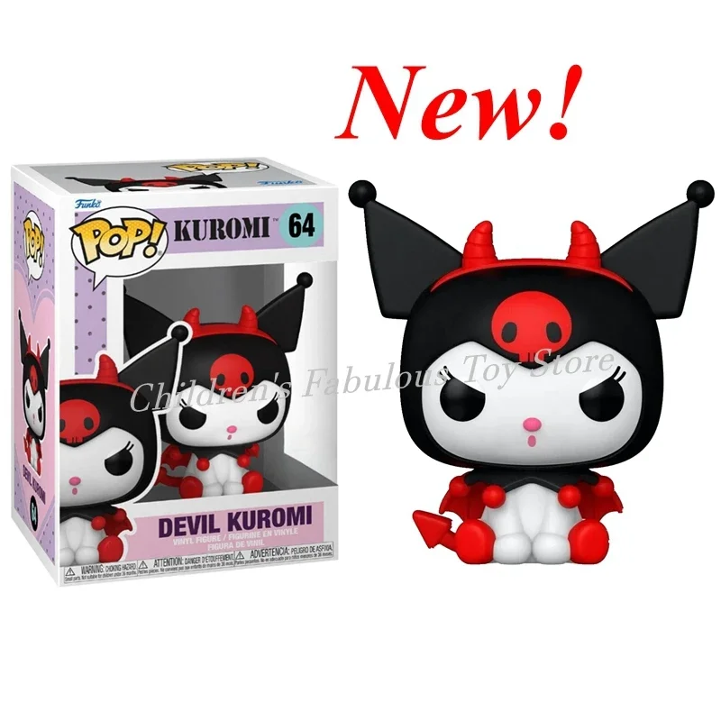 Nouvelle arrivée Funko Pop! Poupées en vinyle SAFKuromi My Melody, Collection de jouets, Décoration pour cadeaux, #64, #62, #56