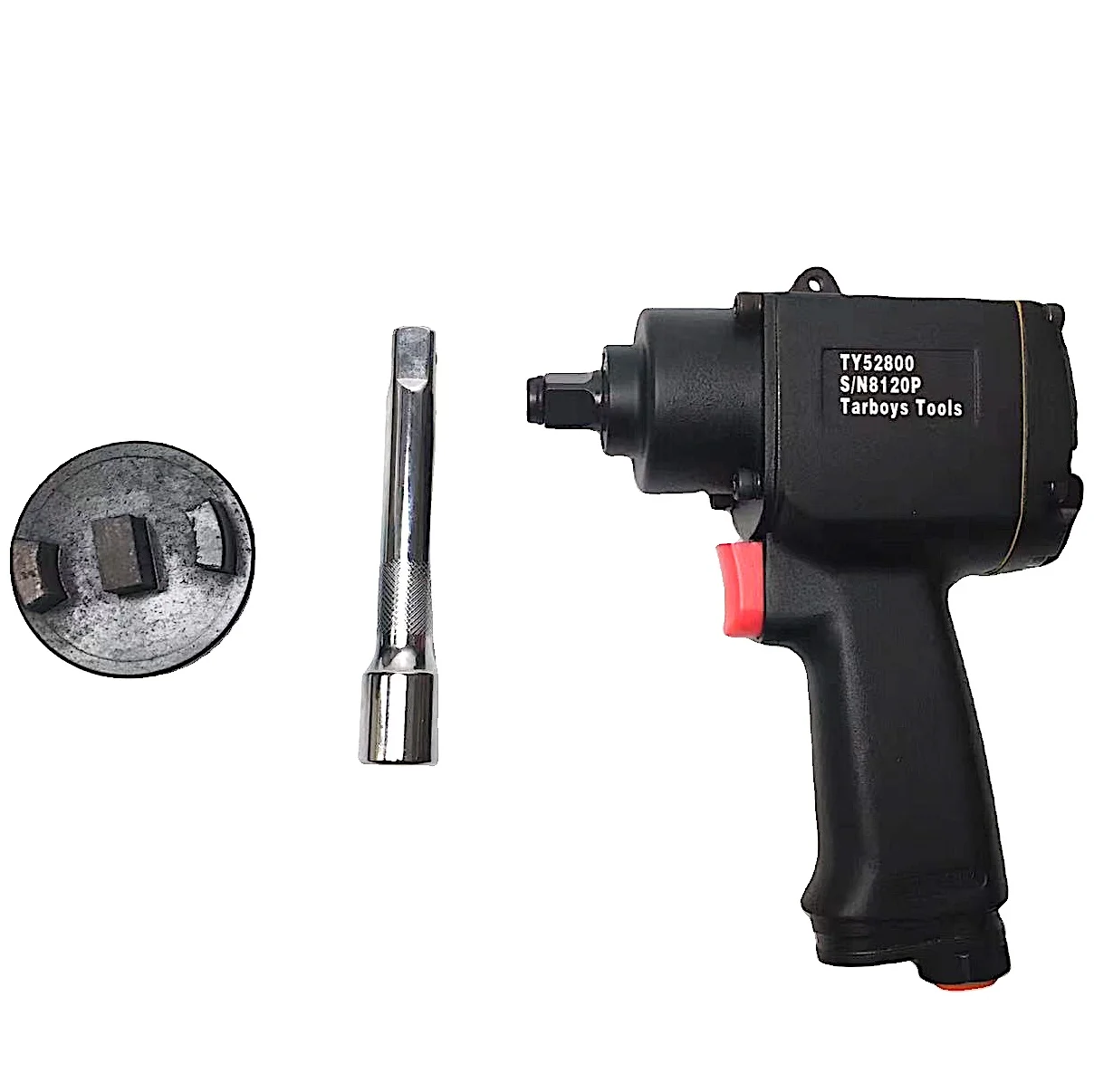 

unique TY52800DK Pneumatic Drum Plug Wrench (Bung Tightener) 2" and 3/4" Round Head Steel Drum Plugs Oil Tank Cap Sealer