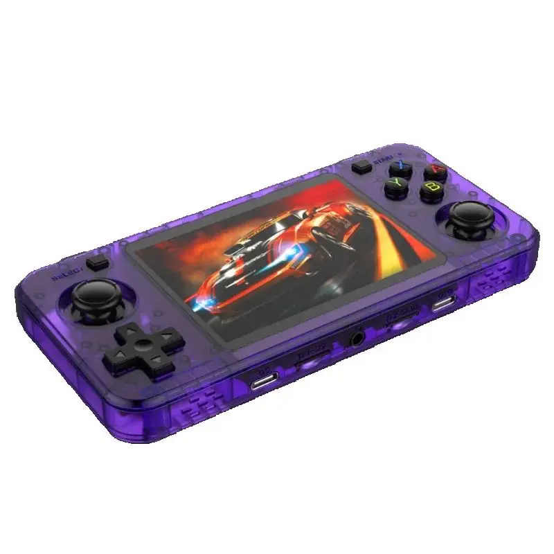 SMARTDUDE R36H ريترو وحدة تحكم ألعاب فيديو محمولة نظام Arkos 3.5 بوصة IPS شاشة محمولة جيب مشغل فيديو R36S 64G 128G