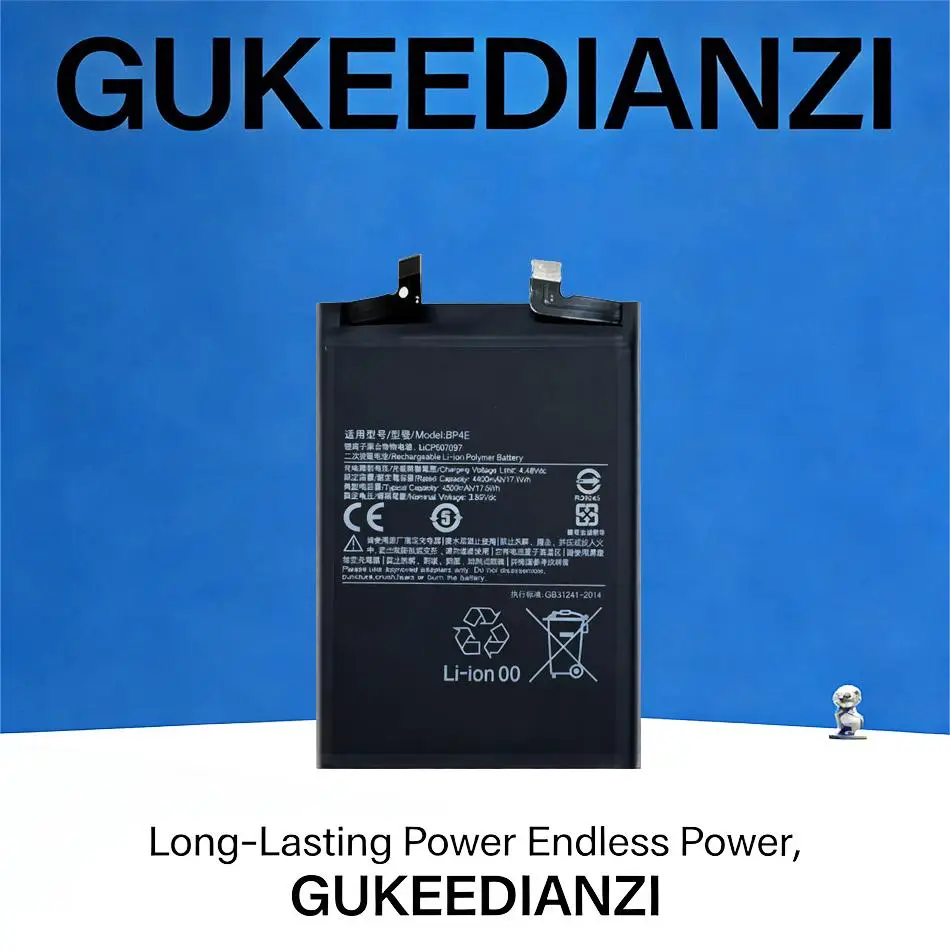 

Premium Replacement 4500mAh BP4E For Xiaomi Civi 2 Mobile Phone Battery High-Efficiency