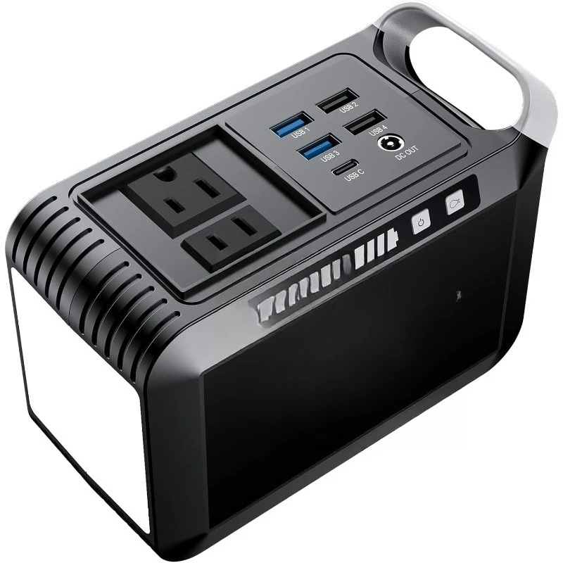 

Peak 120W/110V Portable Laptop Battery Bank, 24000mAh Charger Power Supply with AC O