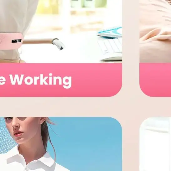 

Электрический пояс-массажер с подогревом живота в США для периода, менструальная подушка с подогревом для облегчения менструального спама, теплый PalaceBelt