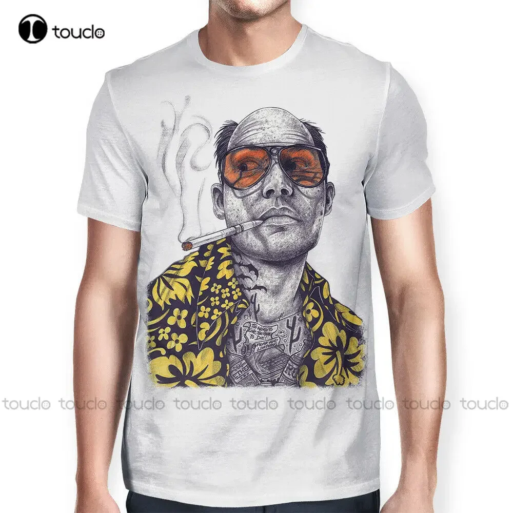 Fear And Loathing In Las Vegas Raoul T-Shirt Johnny Depp Tee Dress Shirts For Men Fashion Tshirt Summer New Popular Streetwear